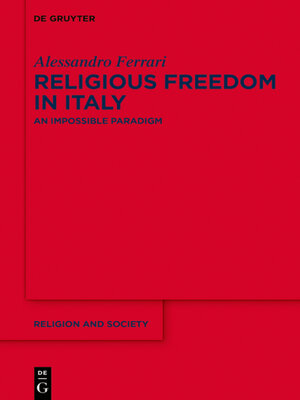 cover image of Religious Freedom in Italy